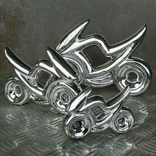 3er Set Motorrad Skulptur