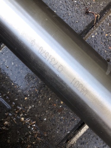 Edelstahl blank 80mm - , rund