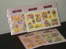 BASTELARTIKEL, 5 BOGEN 3-D-STICKER, OSTERN/FRÜHLING, NEU IN OVP, LA BLANCHE