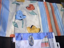 Gardine Muschelbogen H:40cm B:100cm Schienenband F32