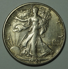 Walking Liberty Half Dollar 1943 S USA 90% Silber Münze