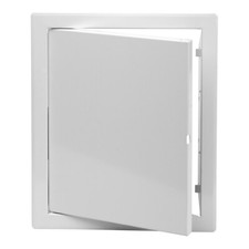 Weiß Metall Zugriff Panel