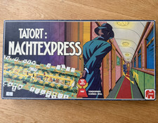 Jumbo Tatort Nachtexpress Spiel des Jahres 1987 Brettspiel