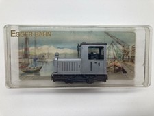 EGGER-Bahn H0e Feldbahn 1007 Diesellok, silber, sehr gut, läuft, mit Bild-OVP