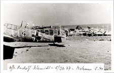 C816 Foto Wehrmacht Archiv Repro Luftwaffe Flugzeug Me109 JG77 Kreta rkt Pilot !