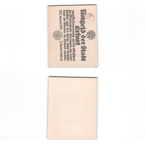 Notgeld stadt - ,