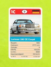 Mercedes Benz Karte - Lorinser 280 CE. Coupe - Nr. 1C