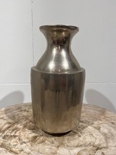 Vase Dekovase Chrom Silber