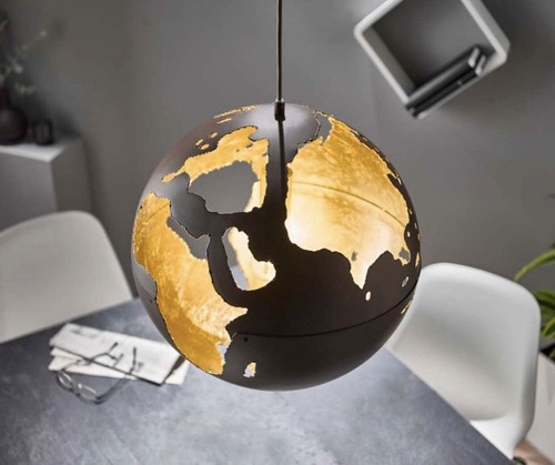 Weltkugel globus hängelampe - weltkugel,