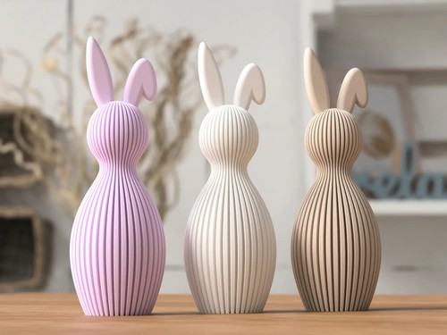 Osterhase geknickt ohr - ohr, 3d