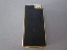 B & L Brother-Lite Piezo-Electric Gas-Tisch-Feuerzeug goldfarben Goldbarren