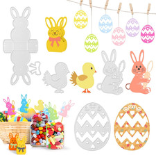 Ostern Stanzschablonen Set