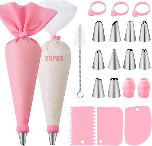 Spritzbeutel mit tüllen - mit, set