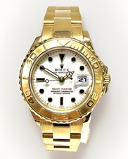 Rolex Yacht-Master Lady Automatik Uhr 18K Gelbgold 2002 Ref. 169628 Fullset 99g