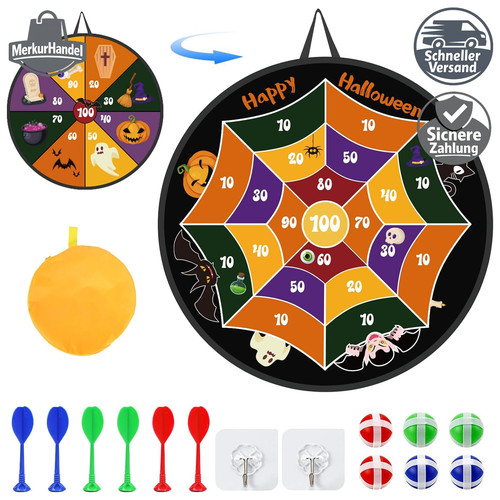 Dartscheibe halloween - dartscheibe,