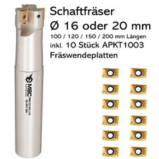 Ø 16 / 20 mm Schaftfräser