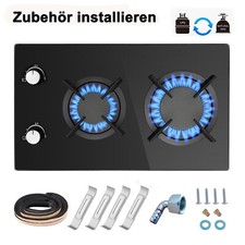 SNDOAS Gaskochfeld 2 Flammen