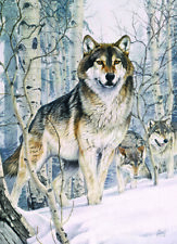 Puzzle (1000 T.) Wolf im Winterwald (Cobble Hill) NEU/OVP