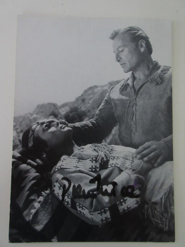 Autogramm original winnetou - ,