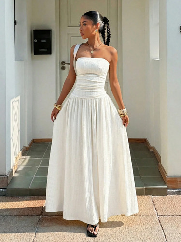 Elegantes langes damenkleid - elegantes,