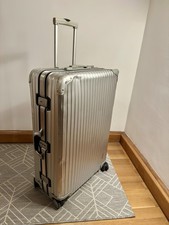 RIMOWA Topas Gr. L Aluminium Koffer Multiwheel 4 Rollen PreLVMH -Made in Germany