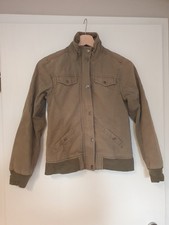 Crash One Jacke Gr.146/152 oliv khaki grün