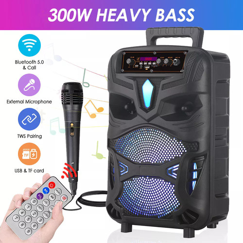 300w kabelloser bluetooth - 8",