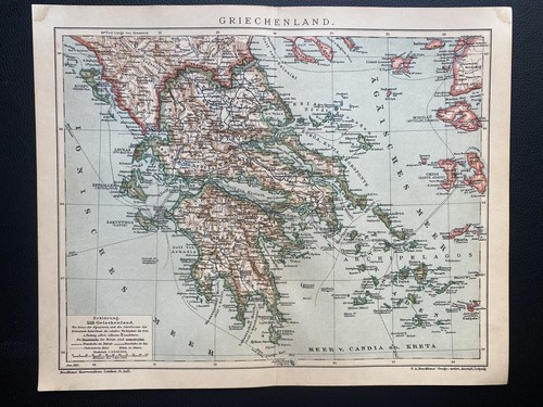 Antike historische landkarte - antike,