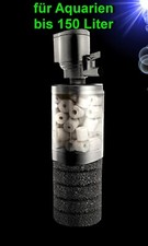 TOP 🍀 TURBO INNENFILTER FÜR AQUARIUM BIS 150 L🍀 Schnellfilter Pumpe Zubehör
