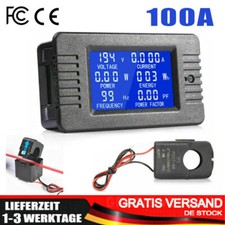 100A AC LCD-Leistungsmesser