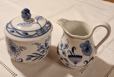 Zwiebelmuster Set Milch Zucker