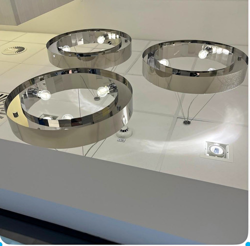 Moderne runde deckenlampe - moderne,