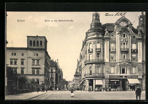 Erfurt ansichtskarte - erfurt,,