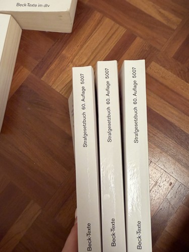 Strafgesetzbuch beck texte