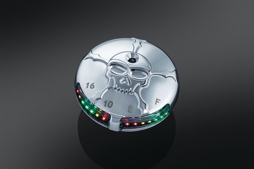 Kuryakyn zombie led tankdeckel - zombie,