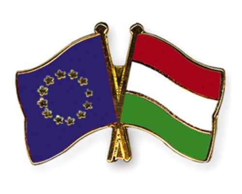 Ungarn europa pin flaggen - ungarn,