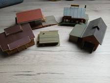 Spur N Gebäude Set aus
