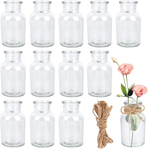 Mini vasen glas 125ml - 12,