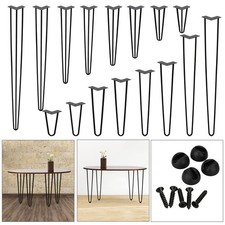 15-72CM Hairpin Legs Schwarz