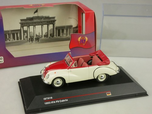 Ist 1953 ifa f9 cabrio - 1/43,