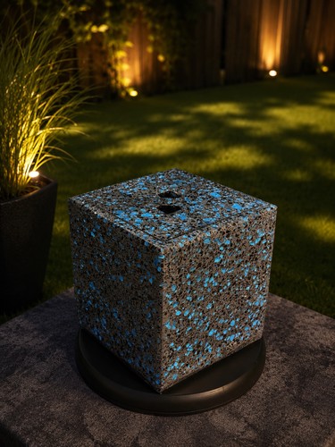 Tischfeuer beton outdoor deko - ,