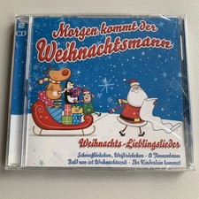 2 CD Morgen kommt der Weihnachtsmann 40 Weihnachts-Lieblingslieder NEU in Folie!