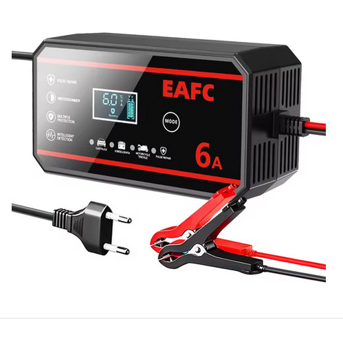 12v car battery charger - 6a,
