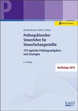 Prüfungsklassiker Steuerlehre