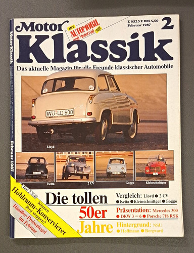 Motor klassik 1987 die - motor,