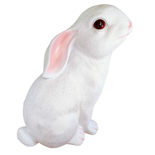 Hasenfigur weiß 53cm deko - weiß,