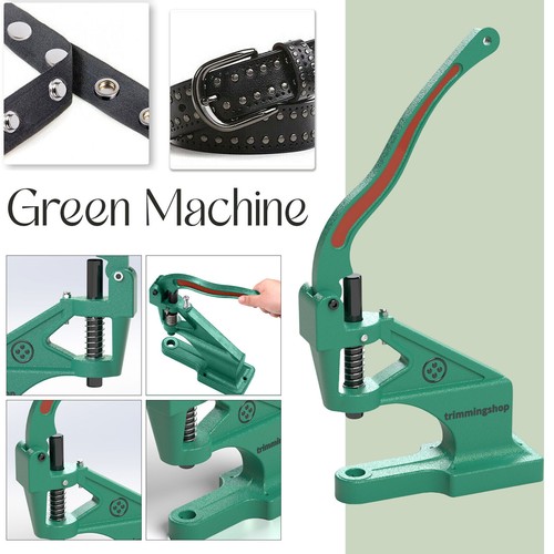 Grüne handpressmaschine zum - grüne,