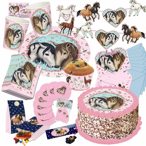 Pferde pony geschirr deko - pferde,