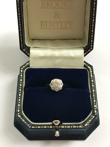 Gold ring diamantring - ring,