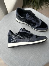 Sneaker Krokodil Leder Dunkelblau Gr.   40